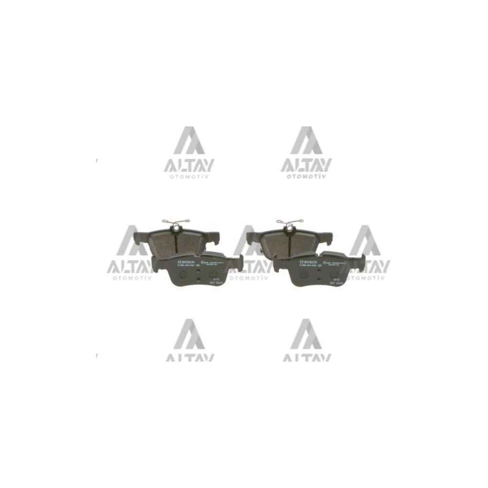 Focus iv 19- Mondeo V 14- S-Max 15- Fren Balata Arka - BSH-0986494839 - DG9C2M007HA 