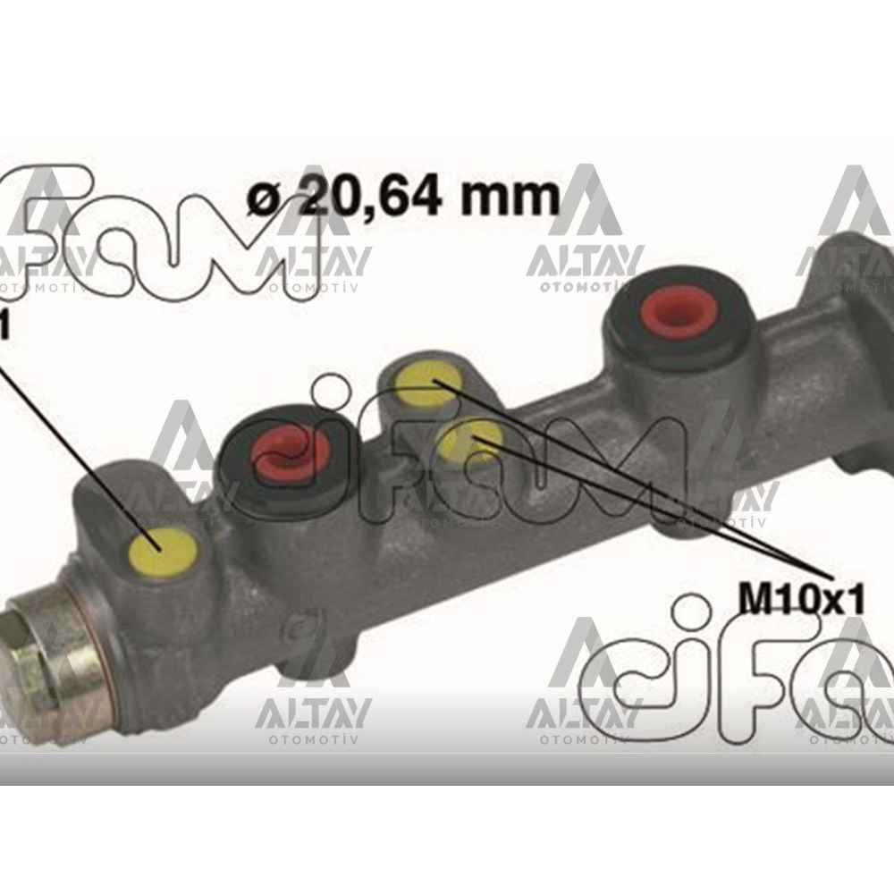Uno 70 94-00 1.4 Döküm 20 64Mm Fren Ana Merkez - CFA-202-066 - 792895 
