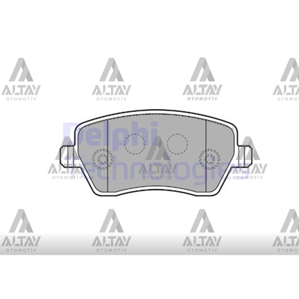 Clıo Iıı 06- Duster 10- Mıcra 03- Note 06- Swıft 05-Ön Civatalı Fren Balata - 410604076R 