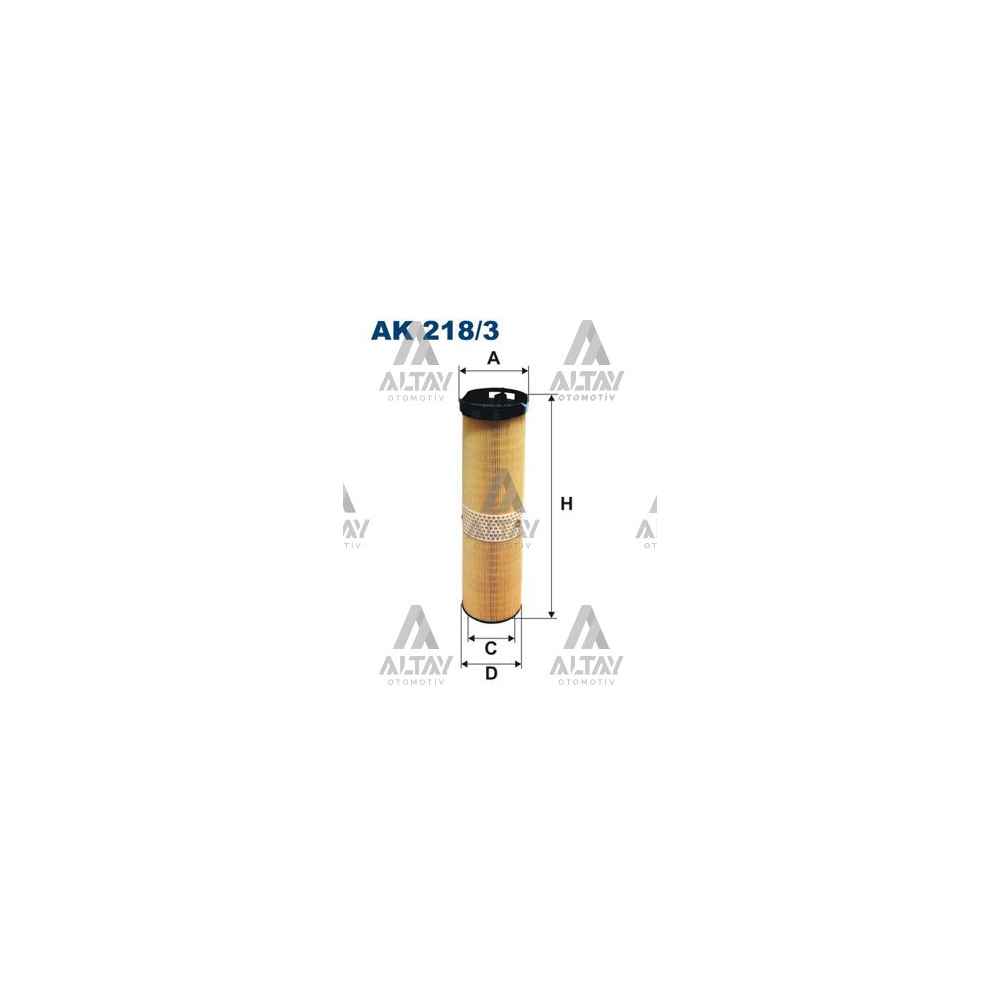  W211 W220 02-09 Om 647-648 Hava Filtre - FLT-AK218/3 - A6460940104 