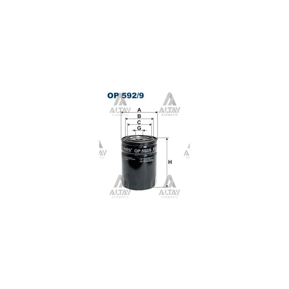  Ducato Boxer Jumper 06- 3.0 Yağ Filtresi - FLT-OP592/9 - 71749828 