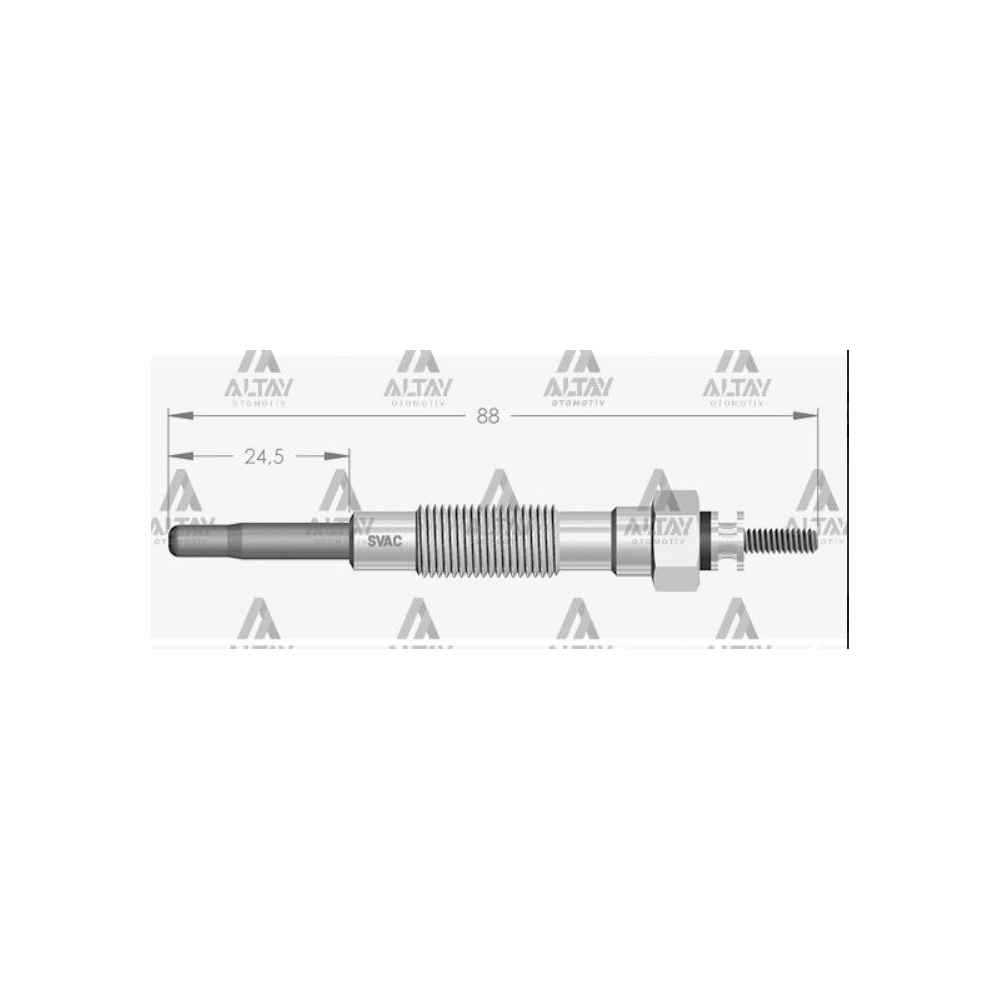 Sunny i 1.7 D Cherry 1.7 D 6.5V Kizdirma Buji isitma - SVC-SV074 - 1106516A05 